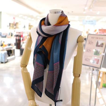 [행복한백화점][아날도바시니]루린 울 스카프 ABS-216301