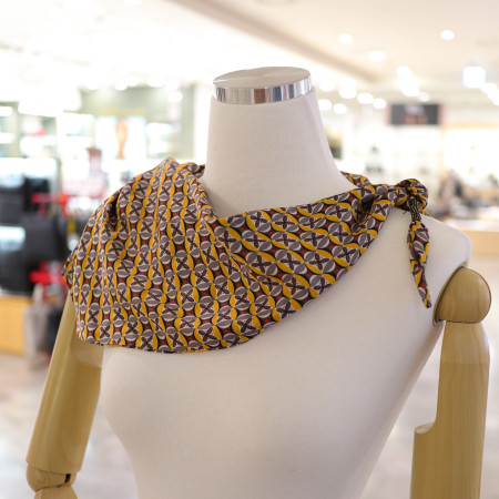 [행복한백화점][아날도바시니]여성 패턴 스카프 ABS-213306