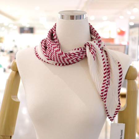 [행복한백화점][아날도바시니]여성 패션 주름 스카프