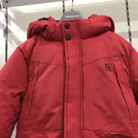 [레노마키즈] 남아 소매 와펜 스키복 점퍼 레드 R1944F061