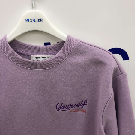 오버핏 롱 맨투맨티(바이올렛) 19D1457