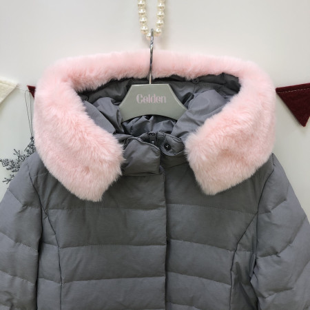 [여아] 경량 롱 다운 점퍼 (멜란지그레이)EDJD19W54