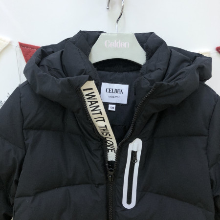 [여아] 유니 롱패딩점퍼 벤치 파카 (블랙)EDJD19T52