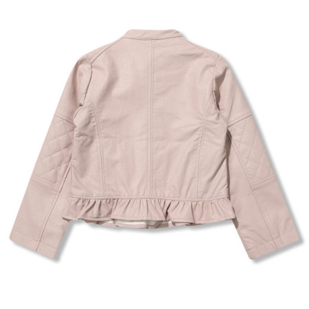 페리미츠 여아 로맨틱 보석 프릴 장식 레쟈 숏 자켓 P2011J056 핑크