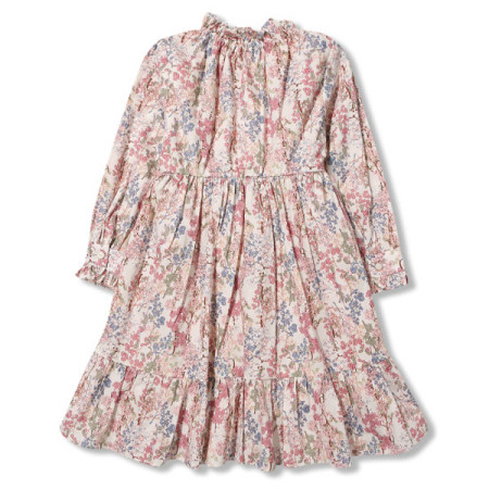 페리미츠 여아 로맨틱 플라워 프릴 캉캉 주름 롱원피스 P2011O656 핑크