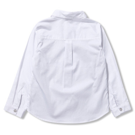 페리미츠 남아 스트라이프 배색  긴팔 셔츠 P2012B311