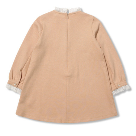 페리미츠 여아 캐쥬얼 블링 레이스 장식  심플 원피스 P2012O666