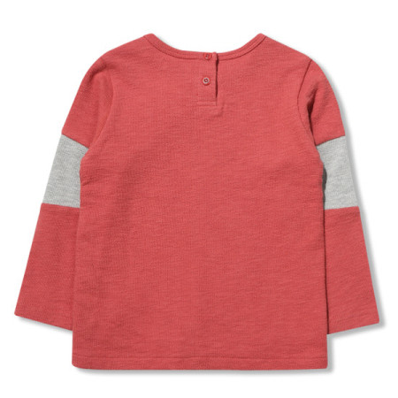 페리미츠 남아 캐쥬얼 변형 슬럽 라운드넥 면 긴팔 티셔츠 P2012T112