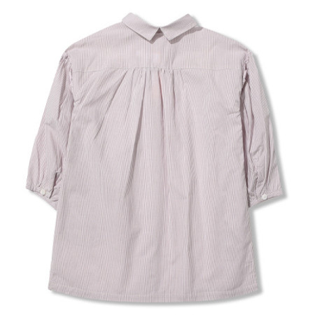 페리미츠 여아 플라워 자수 리본 롱 블라우스 셔츠 P2013B371