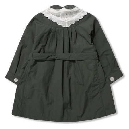 페리미츠 여아 스카프 세트 A라인 원피스겸 롱코트 P2013C071