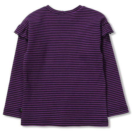 고고어깨프릴티셔츠 퍼플(C1932T163)