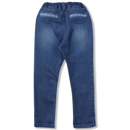 고고 옥수 밴딩 청바지 데님팬츠 인디고블루(C1932Q203)