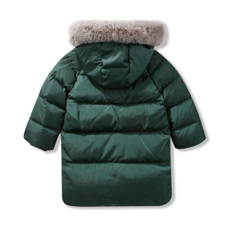 [페리미츠]그린다운롱점퍼 그린 (P1841J005)