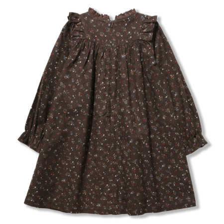 빈티지꽃나염 O/P 브라운페리미츠 (P1943O674)