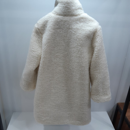 [페리미츠]트렌디퍼보아코트 화이트(p1945j506)