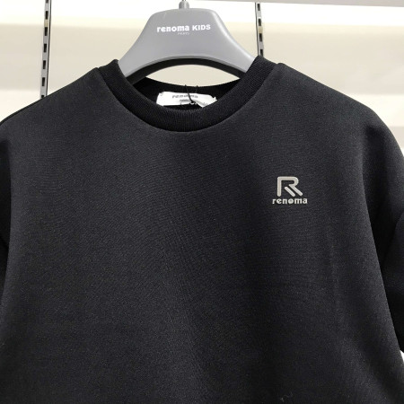 [레노마키즈] 여아 우븐 포켓 티셔츠 블랙 R1945T545