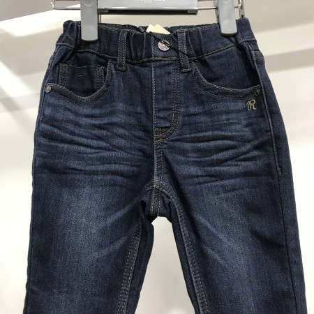 [레노마키즈] 남아 스키니핏 본딩 데님 네이비 R1942Q220