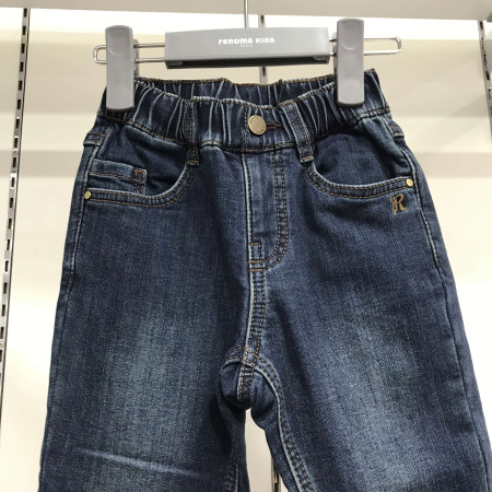 [레노마키즈] 남아 베이직 본딩 데님 팬츠 인디고블루 R1945Q590