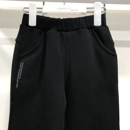 [꼬망스]  베이직 트레이닝 팬츠 블랙 C1945P519