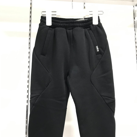 [꼬망스] 베이직 쿨맥스 기모 팬츠 블랙 C1945P517