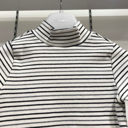 [꼬망스] 베이직 스트라이프 목티 그레이 C1945T507