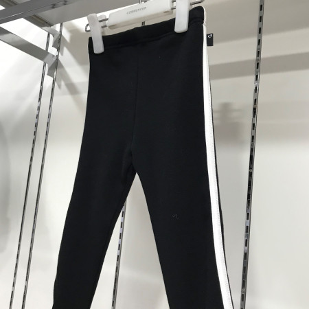 [꼬망스] 베이직 랍바 기모 레깅스 팬츠 블랙 C1945P573