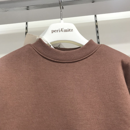 [페리미츠] 트렌디 베어 맨투맨 티셔츠 모카브라운  P1942T116