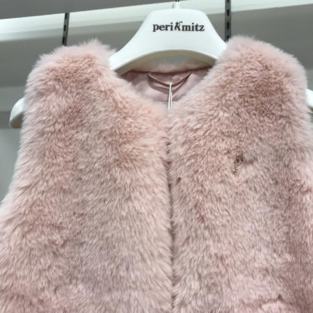 [페리미츠] 베이직 퍼 베스트 핑크 P1945V561