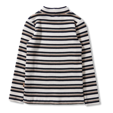 [페리미츠]스트라이프반목TS 네이비 P1845T518