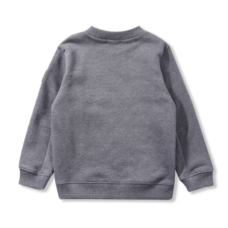 [페리미츠]퀠팅와펜장식티셔츠 멜란지 P1841T101