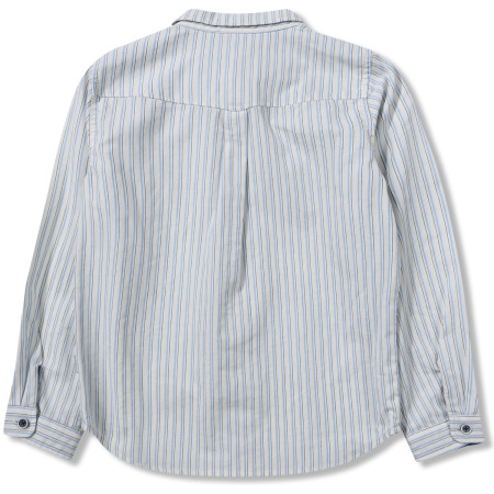 [페리미츠] 아동 남아 스트라이프 보타이 셔츠 기본 남방 오프화이트 P1931B301