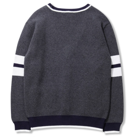 [레노마 키즈] 남아 소매띠배색가디건 차콜 [R2011K400]