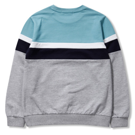 [레노마 키즈] 남아 절개배색맨투맨티 그레이 [R2011T106]