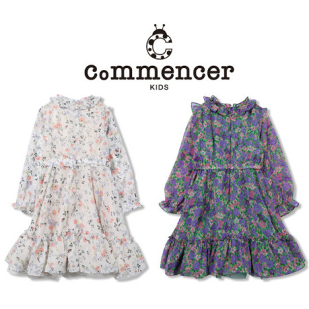 [꼬망스] 드림 쉬폰 전판 원피스  아이보리 [C2011O654]