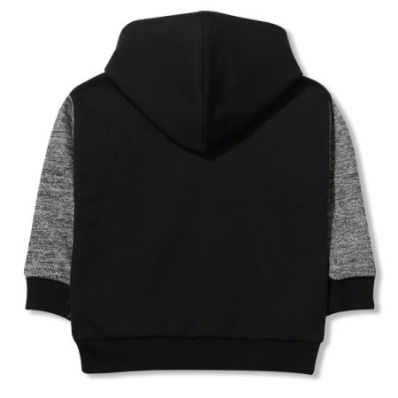 [꼬망스] 드림 지퍼 포인트 맨투맨 블랙 [C2011T107]