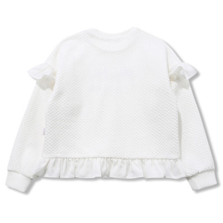 [꼬망스] 여아 드림 누빔 티셔츠 아이보리 [C2011T158]