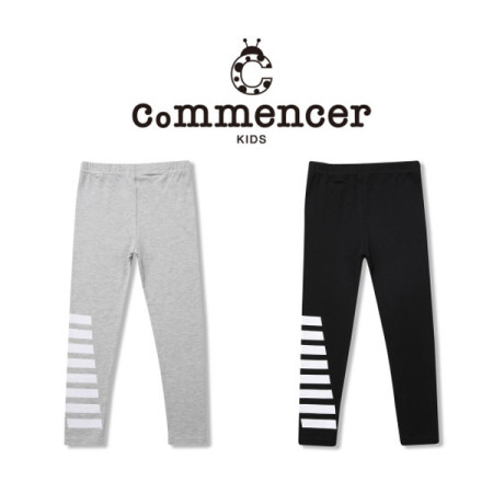 [꼬망스] 여아 띠아모 나염 레깅스 그레이 [C2015P571]