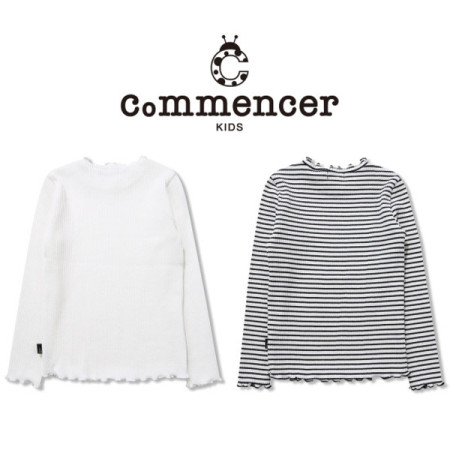 [꼬망스 ] 여아 띠아모 골지 티 블랙[C2015T552]