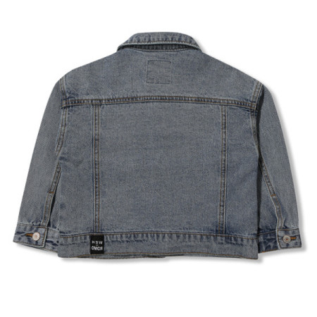 [꼬망스]  남아 보그 루즈핏 데님 자켓 인디고블루 C2012J006