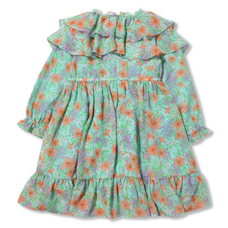 [꼬망스]  여아 보그 캉캉프릴 원피스 민트 C2012O660