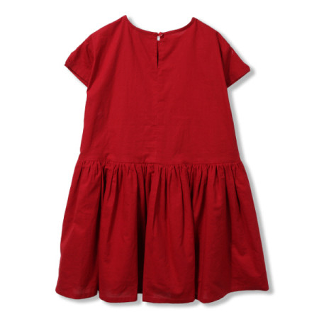 [페리미츠] 아동 여아 트렌디 레드 원피스  p1924o691