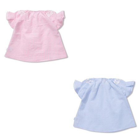 [페리미츠] 아동 여아 러블리 레이스 장식 블라우스 핑크 p1921b352