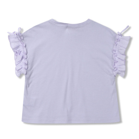[페리미츠] 아동 여아 내추럴 라일락 티셔츠 p1923t183
