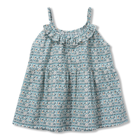 [페리미츠] 아동 여아  프레쉬기하학블라우스  틸 p1921b372