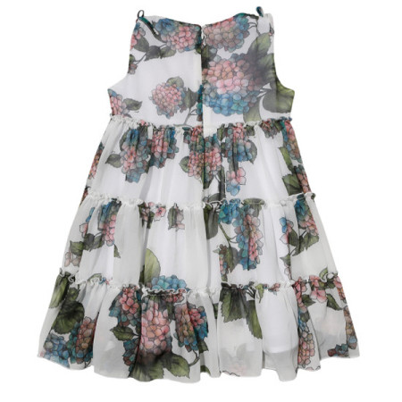 [페리미츠] 아동 여아 수국쉬폰롱캉캉 원피스 그린 p2021o662