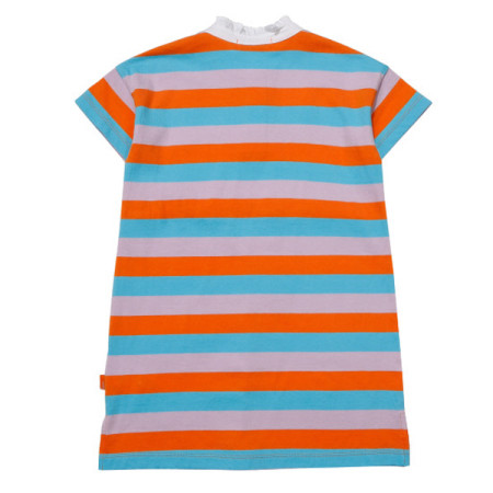 [꼬망스] 아동 여아  샤인스트라이프 원피스  오렌지 C2021O660