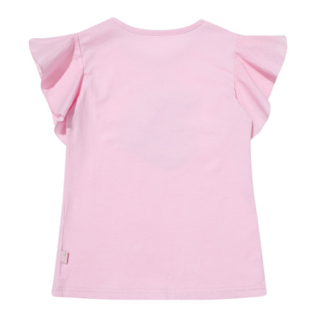 [꼬망스] 아동 여아  샤인체리스팽글티 핑크 c2021t153