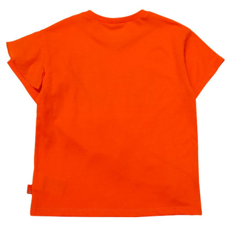 [꼬망스] 아동 여아  샤인프릴사선티셔츠 오렌지 c2021t164