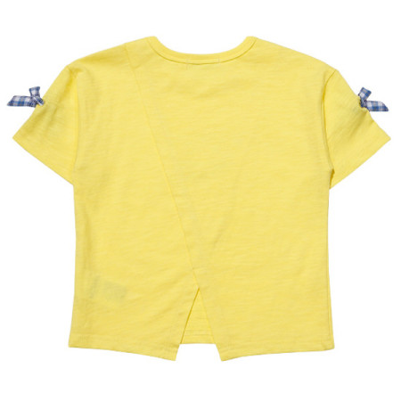 [꼬망스] 아동 여아  샤인스윗티셔츠  옐로 C2021T160