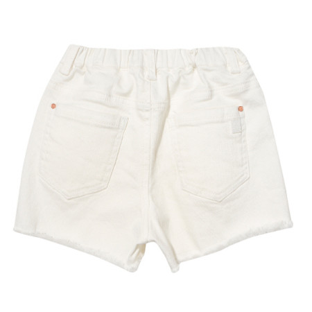 [꼬망스] 아동 여아 벨라 3부 우븐 팬츠 화이트 C2022P262